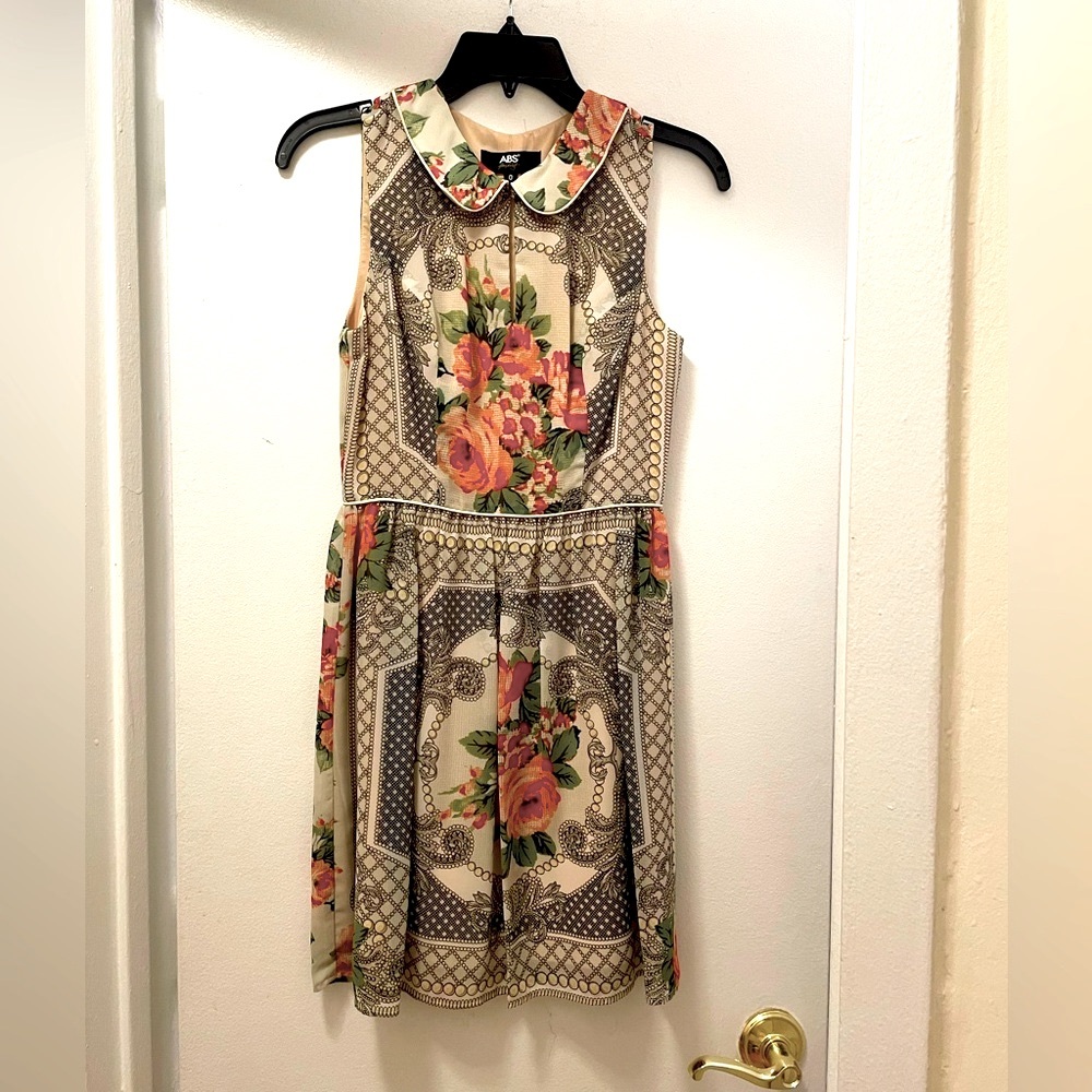 SUMMER SALE! ABS Floral Dress - size 0